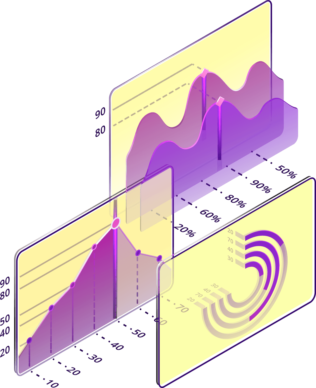 Financial illustration